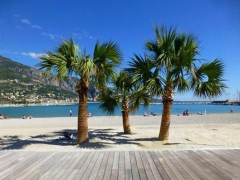 Monaco # Menton - 6 Persons - 2 Bedrooms - Full Renovated - Private Parking - Hypercenter - Clim - Beach And Sun マントン エクステリア 写真